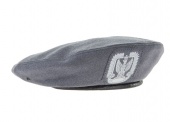 BERET KOLORU STALOWEGO 